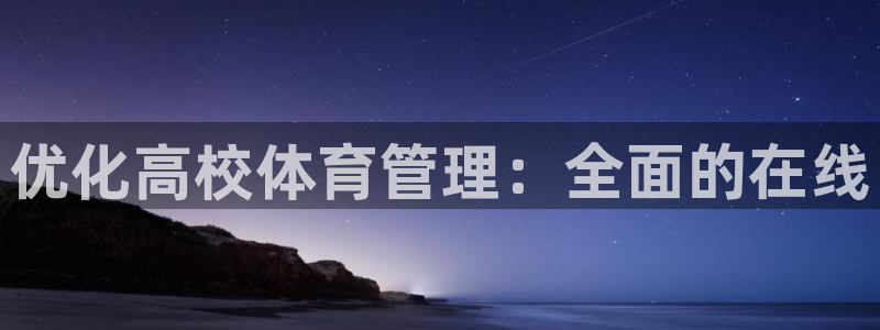 必一体育黑平台：优化