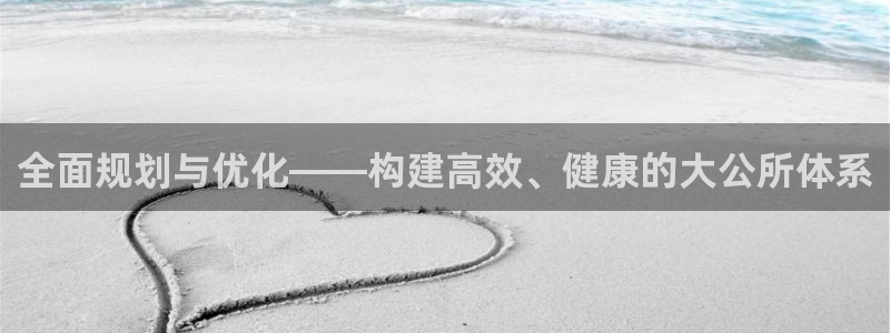 必一体育官方app下载：全面规划与优化——构建高效、健康的大